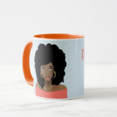 まだ最高のまだ来... |自然美しい マグカップ (正面左)