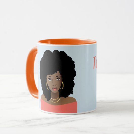 まだ最高のまだ来... |自然美しい マグカップ (正面左)