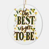 まだ最高のまだ間に合わやる気を起こさせるぬ セラミックオーナメント (左)