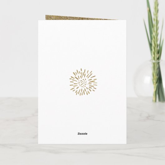 まだ最高のフェスティバルの金ゴールドの黒い《写真》ぼけ味が出来ていない シーズンカード (裏面)