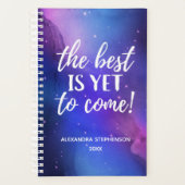 まだ最高の引用文に来は前向き無い プランナー手帳 (正面)