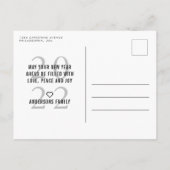 まだ最高の新年に向かって来いるが40写真ホリデー ポストカード (裏面)