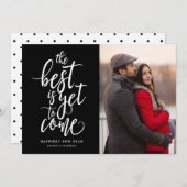 まだ最高の新年来の写真が撮れていない シーズンカード (正面/裏面)