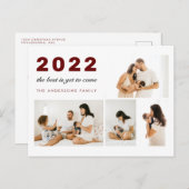 まだ最高の新年来前の写真の休日P ポストカード (正面/裏面)