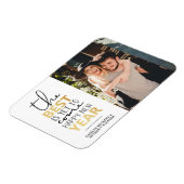 まだ最高の間に合わ来ぬ |お正月の写真 マグネット (左側)