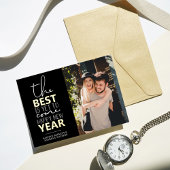 まだ最高の間に合わ来ぬ |お正月の写真 箔シーズンカード