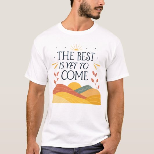 まだ最高の間に合わ来ぬ Tシャツ (正面)