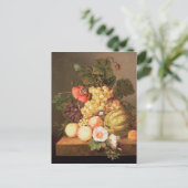 まだ果物を持って生きる ポストカード (スタンド正面)