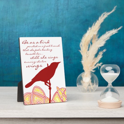 まだ歌っている フォトプラーク (側面)