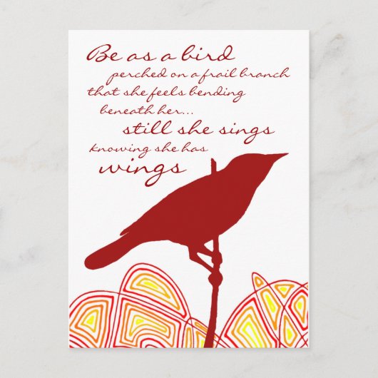 まだ歌っている ポストカード (正面)