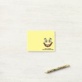 まだ歯がある間、スマイル ポストイット (デスク上)