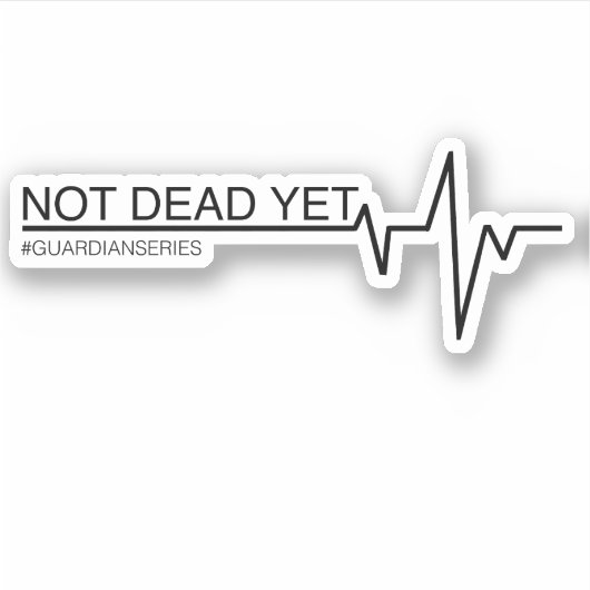 まだ死んでいない シール (正面)