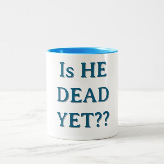 まだ死んでるのか??コーヒーマグ ツートーンマグカップ (中央)