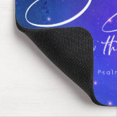 まだ水の色を知っているバイブル聖句クリスチャン マウスパッド (コーナー)