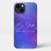 まだ水の色を知っているバイブル聖句クリスチャン iPhoneケース (裏面)