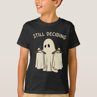 まだ決めかねてるゴーストクローゼット Tシャツ