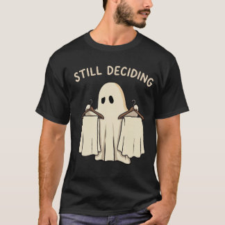 まだ決めかねてるゴーストクローゼット Tシャツ