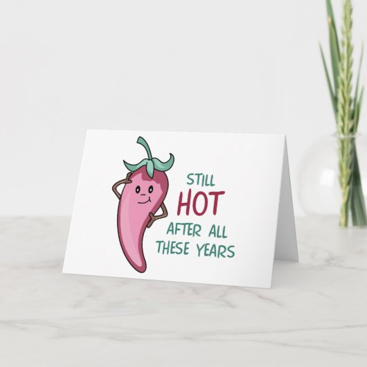 まだ熱い カード (正面)