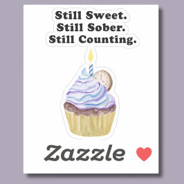まだ甘いまだ酔っ払っているまだ数えている。酔っぱらった シール