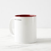 まだ生きた… Ish. ツートーンマグカップ (正面左)