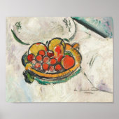 まだ生きている果物のボウル | ジョージ・レスリー・ハンター ポスター (正面)