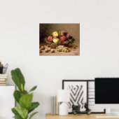 まだ生きている果物 ポスター (ホームオフィス)