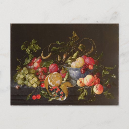 まだ生きている果物 ポストカード (正面)