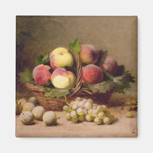 まだ生きている果物 マグネット (正面)