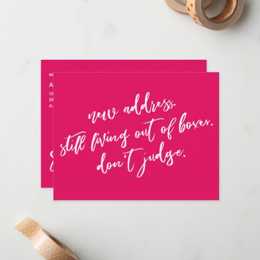 まだ生きている箱はラズベリーカードを判断しない ノートカード (正面/裏面インサイチュ)