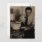 「まだ生きてるシチュー鍋」 ポストカード (正面/裏面)