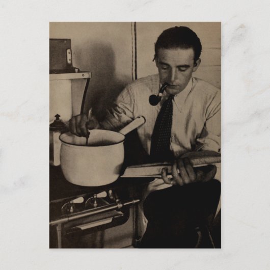 「まだ生きてるシチュー鍋」 ポストカード (正面)