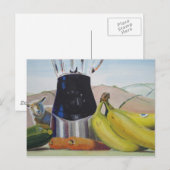 まだ生絵を描活の野菜ブレンダー ポストカード (正面/裏面)