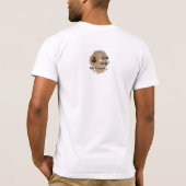まだ目が回るからカフェインを Tシャツ (裏面)