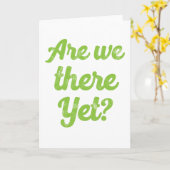 まだ着いた？ カード (黄色い花)