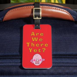 まだ着いた？トラベルアクセサリ荷物タグ ラゲッジタグ