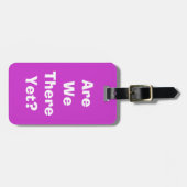 まだ着いた? ラゲッジタグ (正面横)