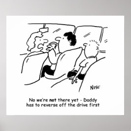 まだ着いた？子おもしろい漫画 ポスター