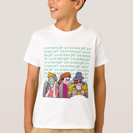 まだ着いた？ Tシャツ (正面)