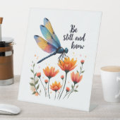 まだ知っているフローラドラゴンフライキリスト教の夏 台座サイン (インサイチュ)