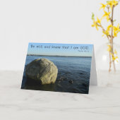 まだ知っている – と気に懸念カード カード (黄色い花)