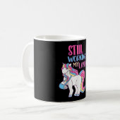 まだ私の着陸傷害の壊れた腕かわいい コーヒーマグカップ (正面左)