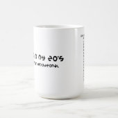 まだ私の20年代の(16進法で)マグで コーヒーマグカップ (中央)