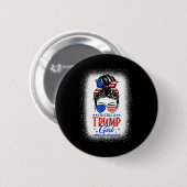 まだ私は謝罪しないトランプ2024 缶バッジ (正面&裏面)
