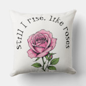 まだ私は、バラのように クッション (裏面)