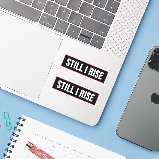 まだ立ち上がる シール (ノートパソコンとiPhone)