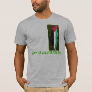 まだ立つパレスチナ Tシャツ