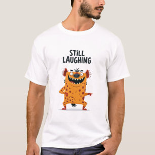 まだ笑ってる 笑えるハイエナキャラギフト Tシャツ