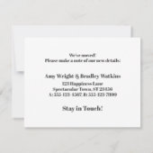 まだ箱の中から生きている、カードを判断しない ノートカード (裏面)