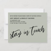 まだ箱の外で生きているSageカードを判断しない ノートカード (裏面)