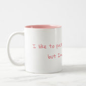 まだ精神分析のコーヒー・マグ ツートーンマグカップ (左)